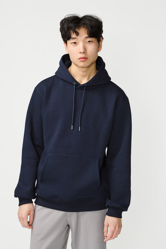 KNIT SWEAT - The Somerset Hoodie blue