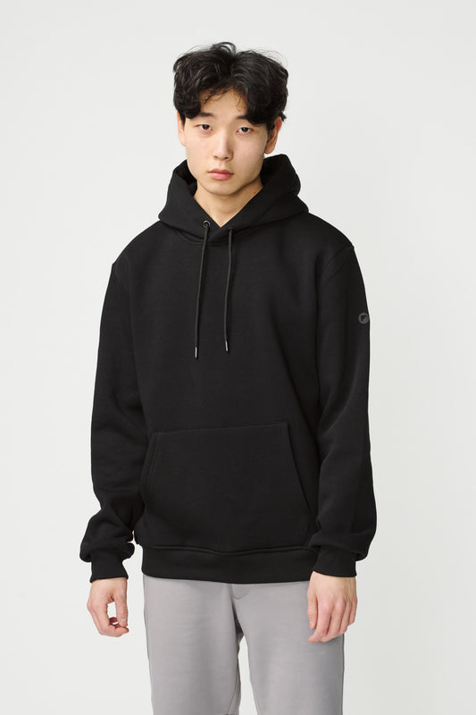 KNIT SWEAT - The Somerset Hoodie black