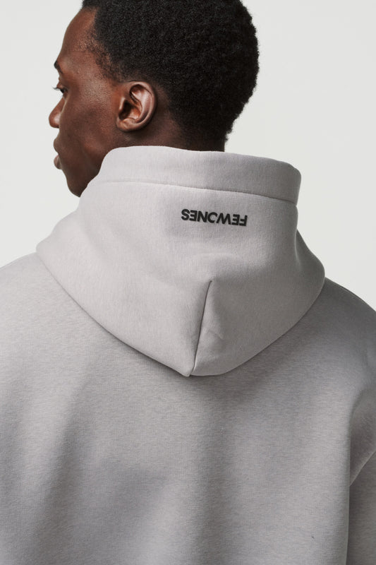 KNIT SWEAT - The Somerset Hoodie grey